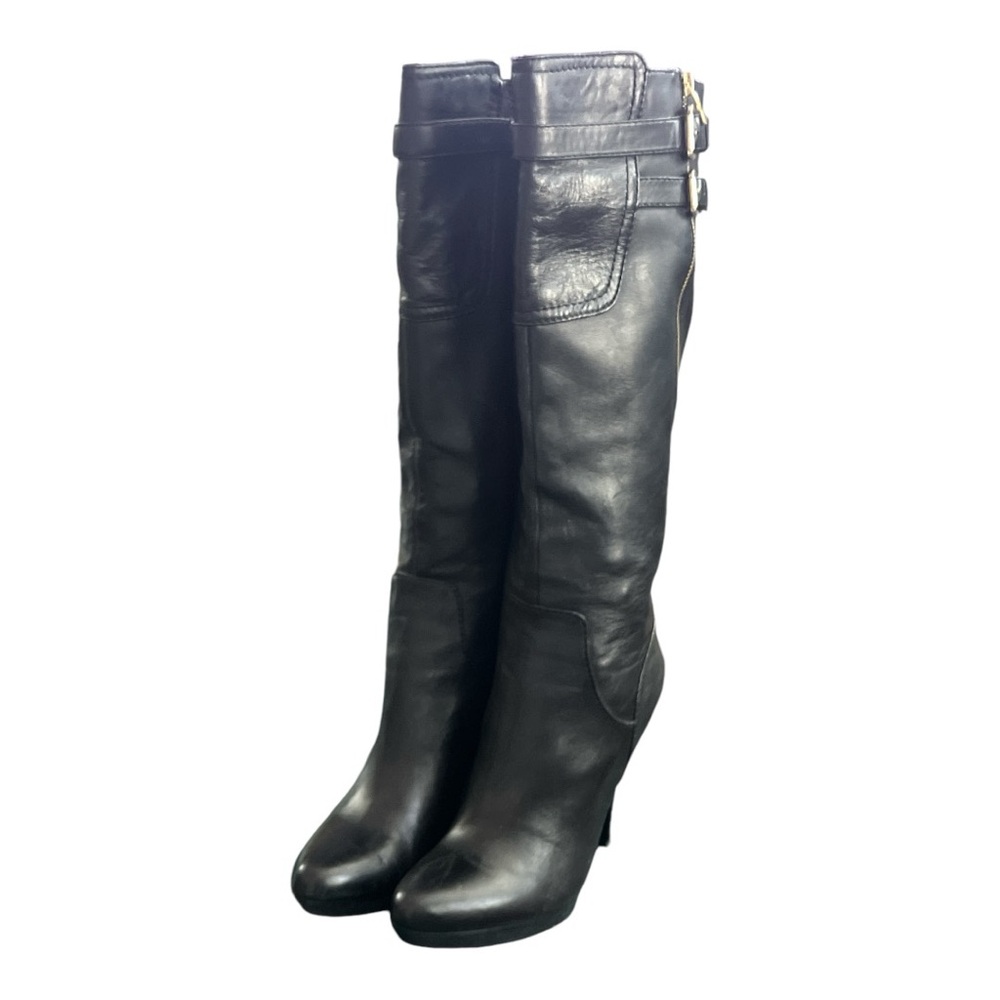 Nine West Women's Black Boots Size 10 Excellent Condition! - Picture 2 of 6